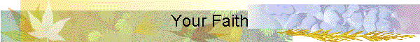 Your Faith